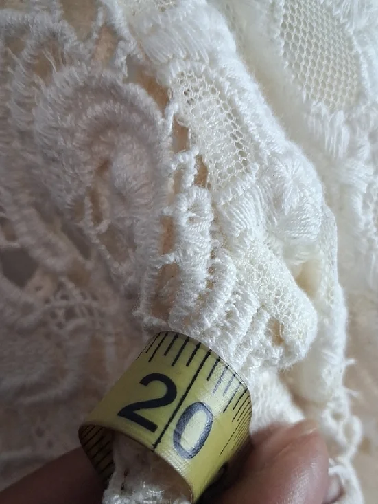 Sunday in Brooklyn Cream Crochet & Lace Long-Sleeve Blouse - Picture 10 of 10